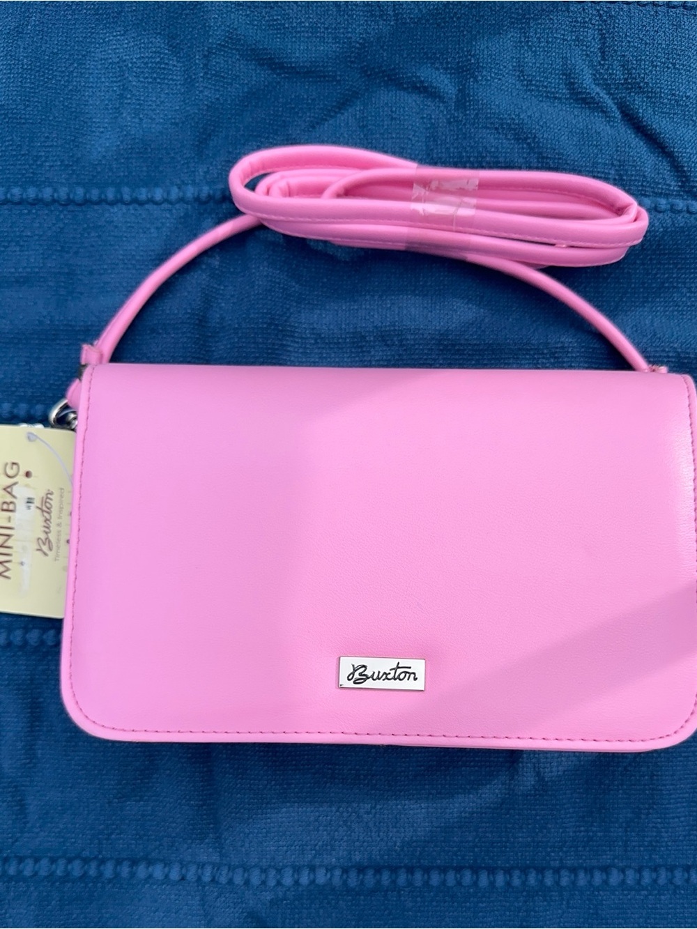 Buxton Bubblegum Pink Crossbody Bag